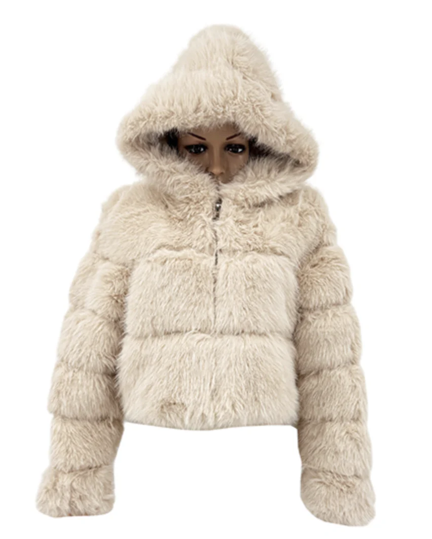 Hooded Jacket - Taupe