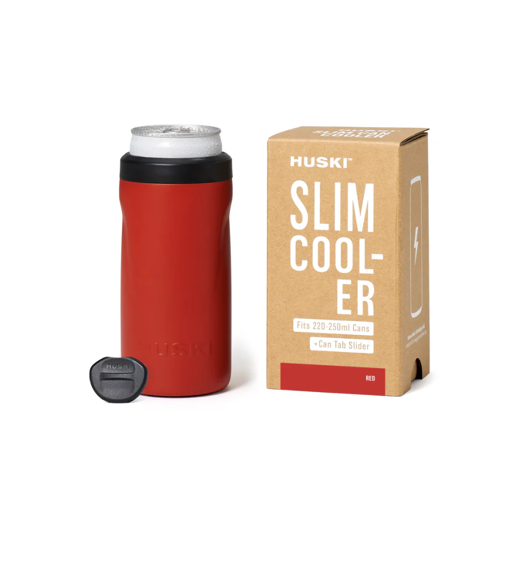 Huski Slim Can Cooler - Red