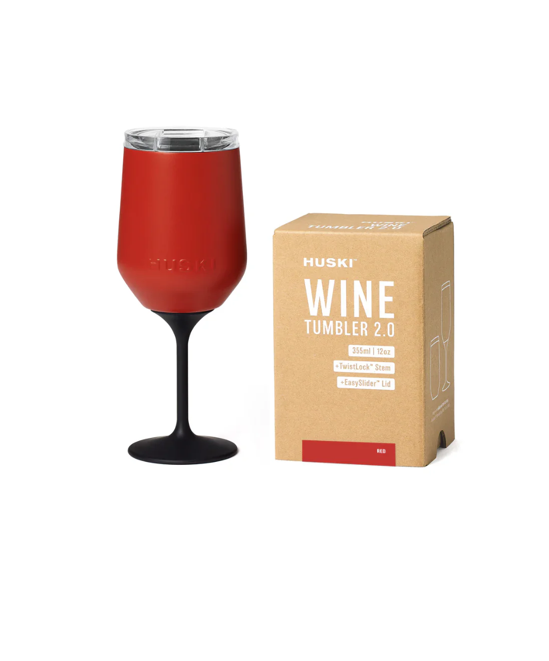 Huski Wine Tumbler 2.0 - Red