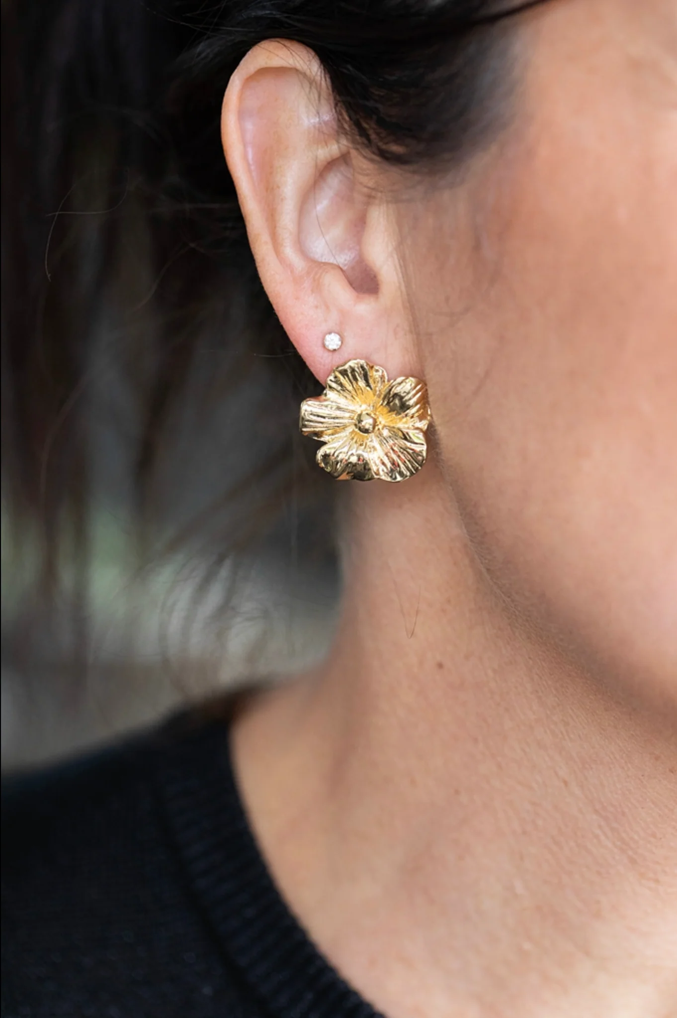In Bloom Earring - Gold - Image 2