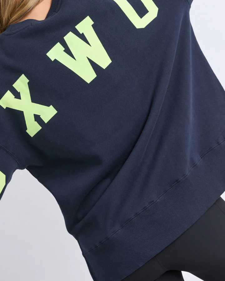Interval Crew - Navy/Neon Yellow - Image 5