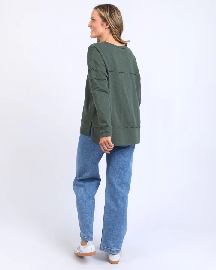 Jayne Throw On Top - Khaki - Image 3