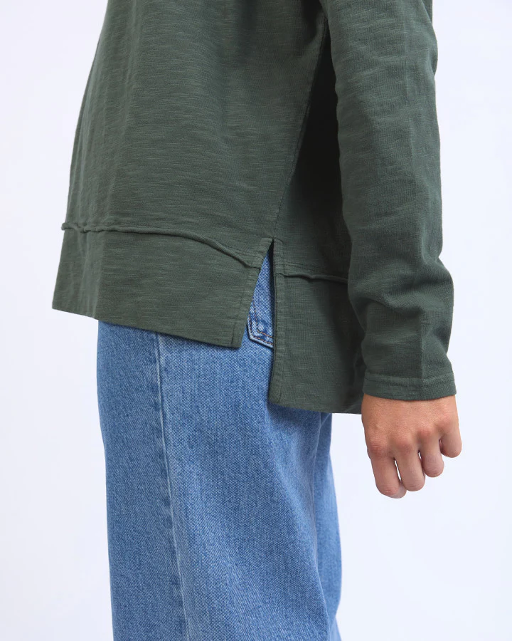 Jayne Throw On Top - Khaki - Image 5