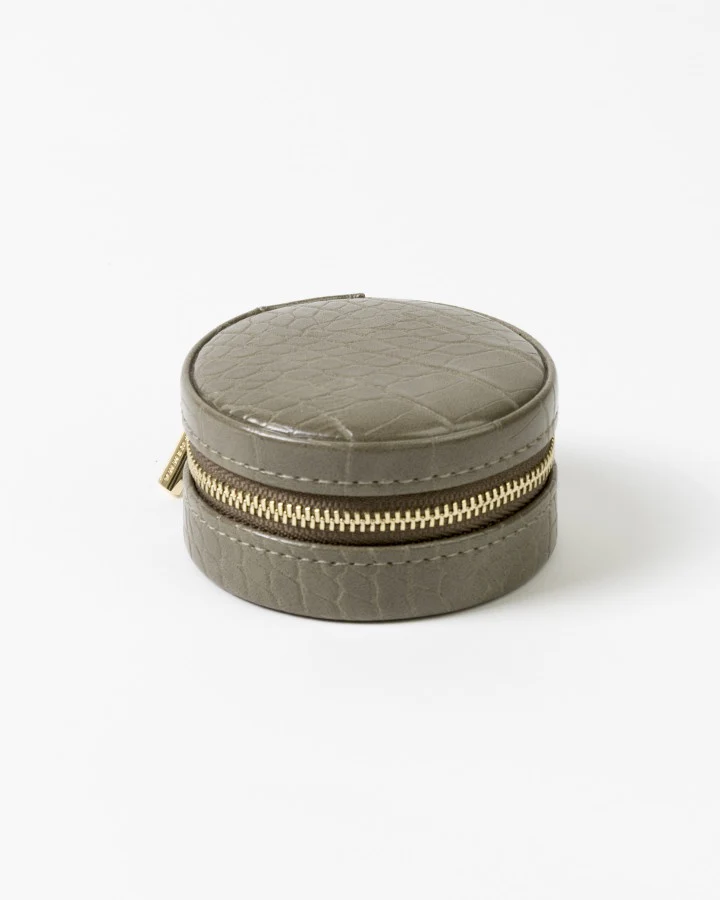 Jewel Box Round - Khaki