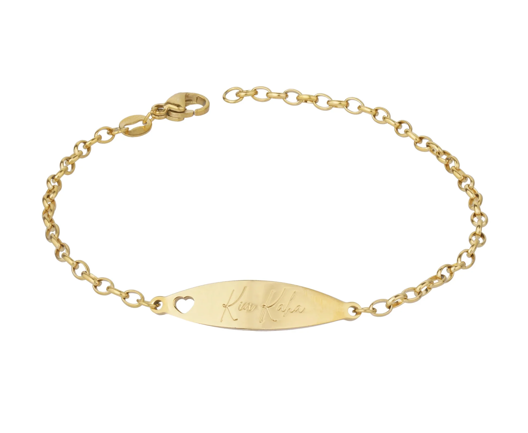 Kia Kaha Signature Bracelet - Gold