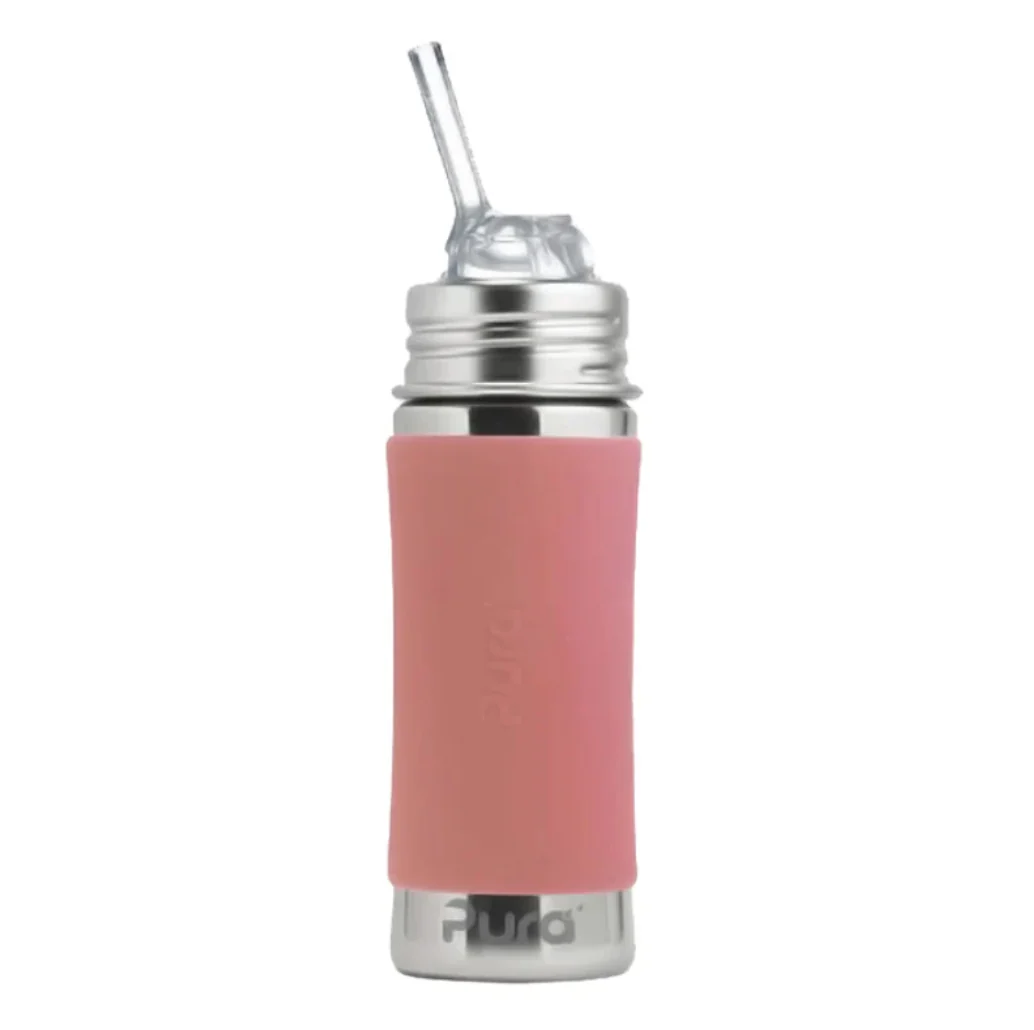Kiddo Straw/260ml - Rose