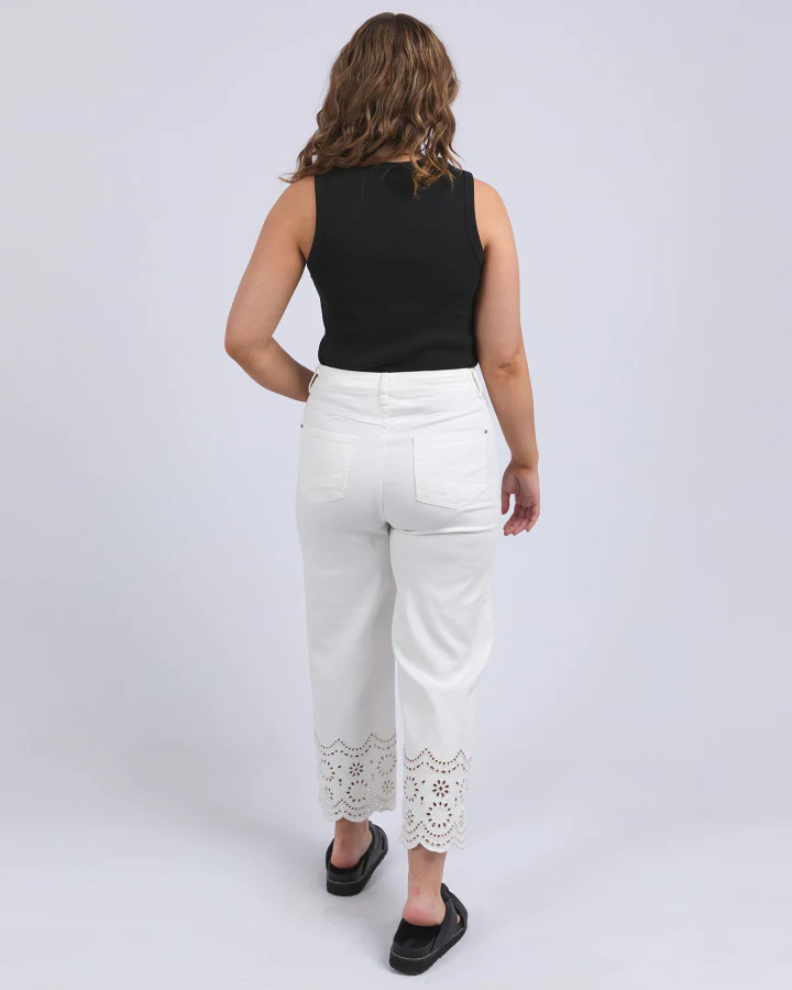 Lace Jean - Vintage White - Image 3