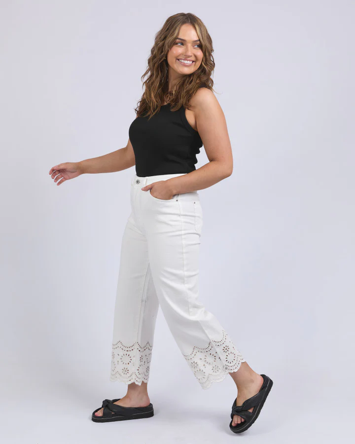 Lace Jean - Vintage White - Image 6
