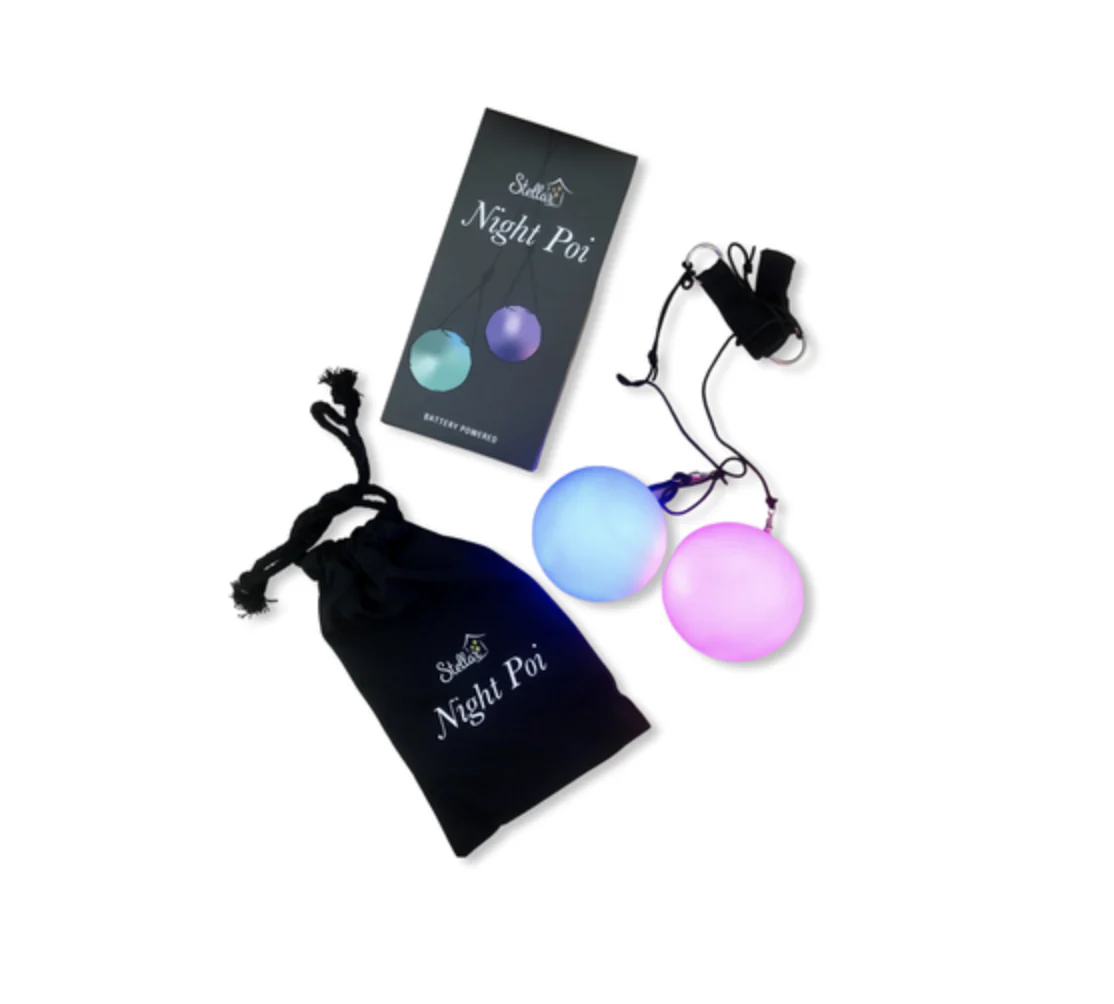 LED Night Poi Pair