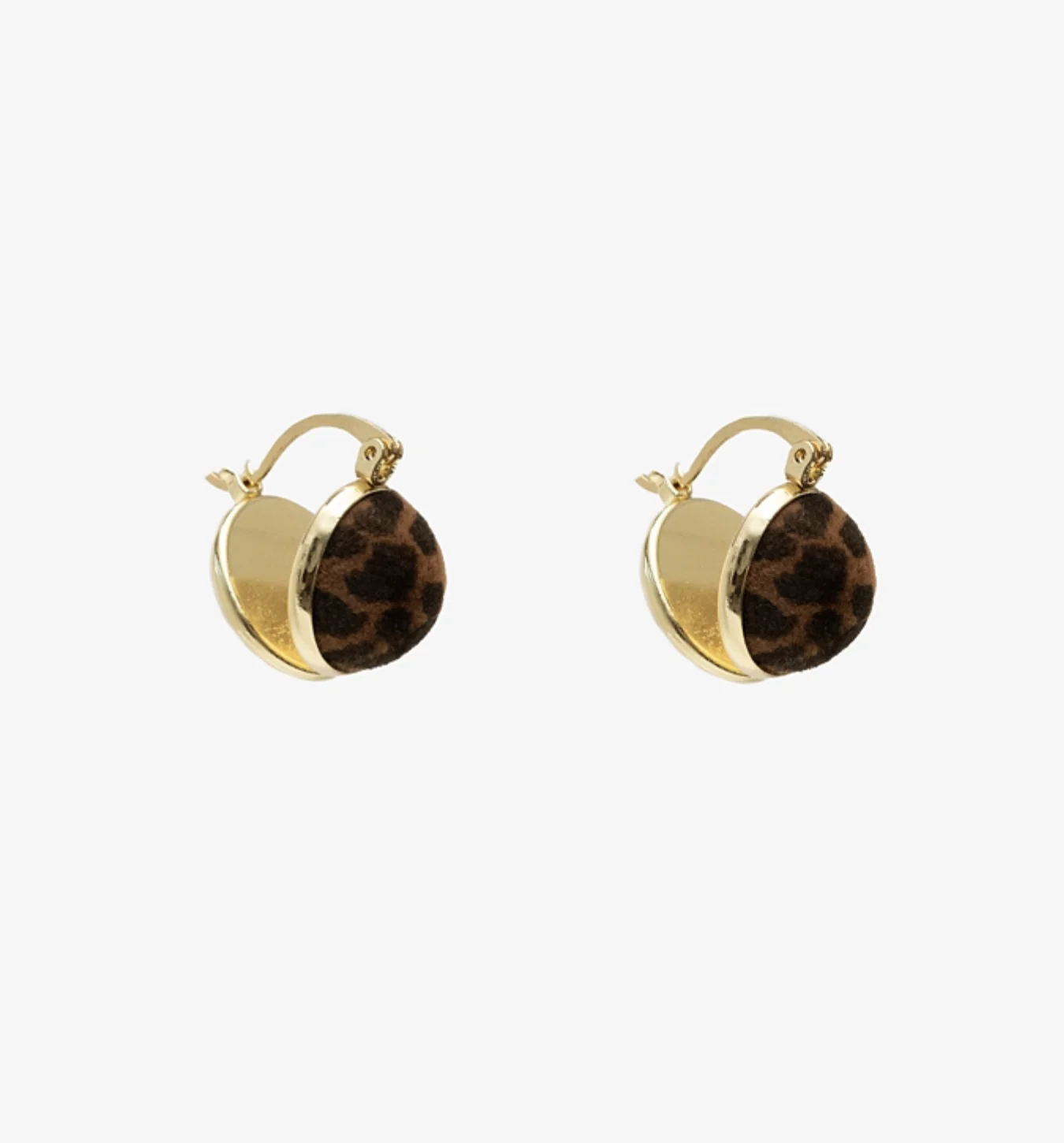Leopard Pearl Drop Earring