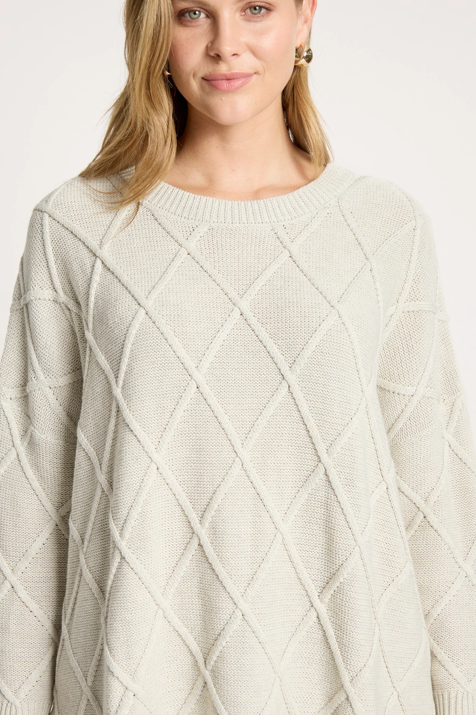 Liora Relaxed Jumper - Bisque - Image 2