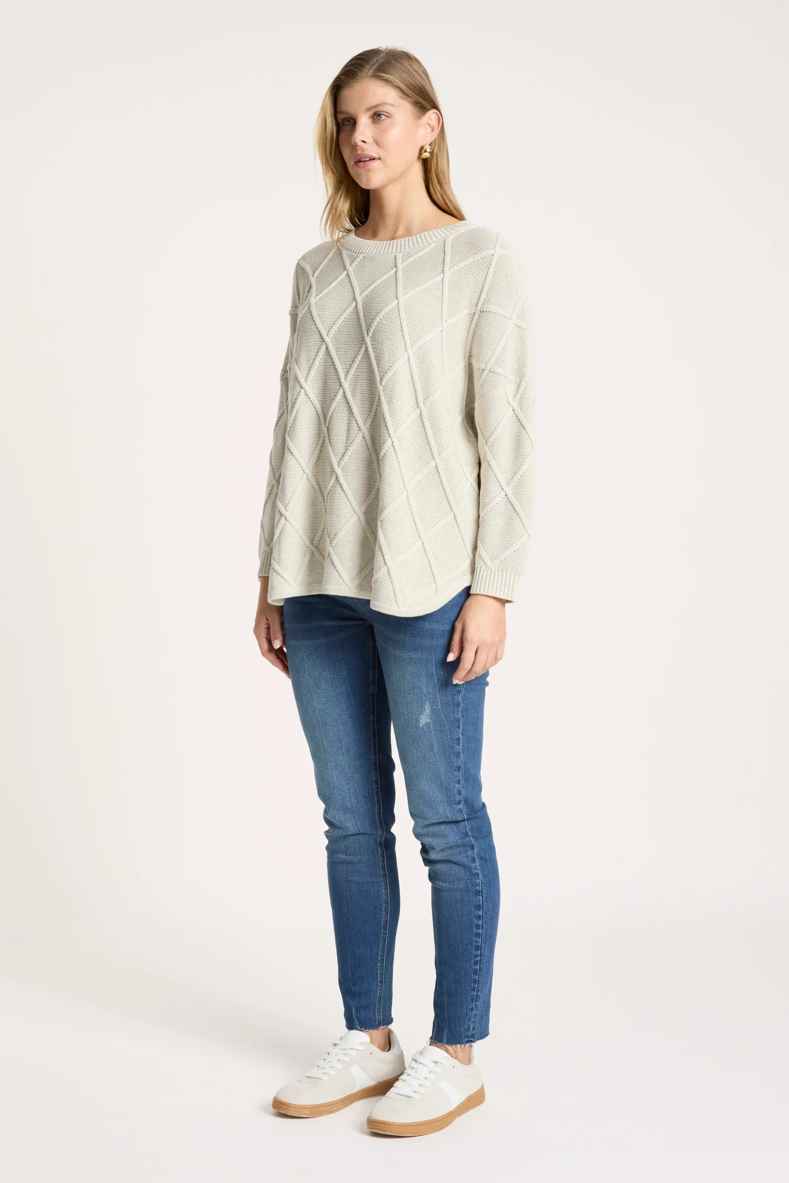Liora Relaxed Jumper - Bisque - Image 4