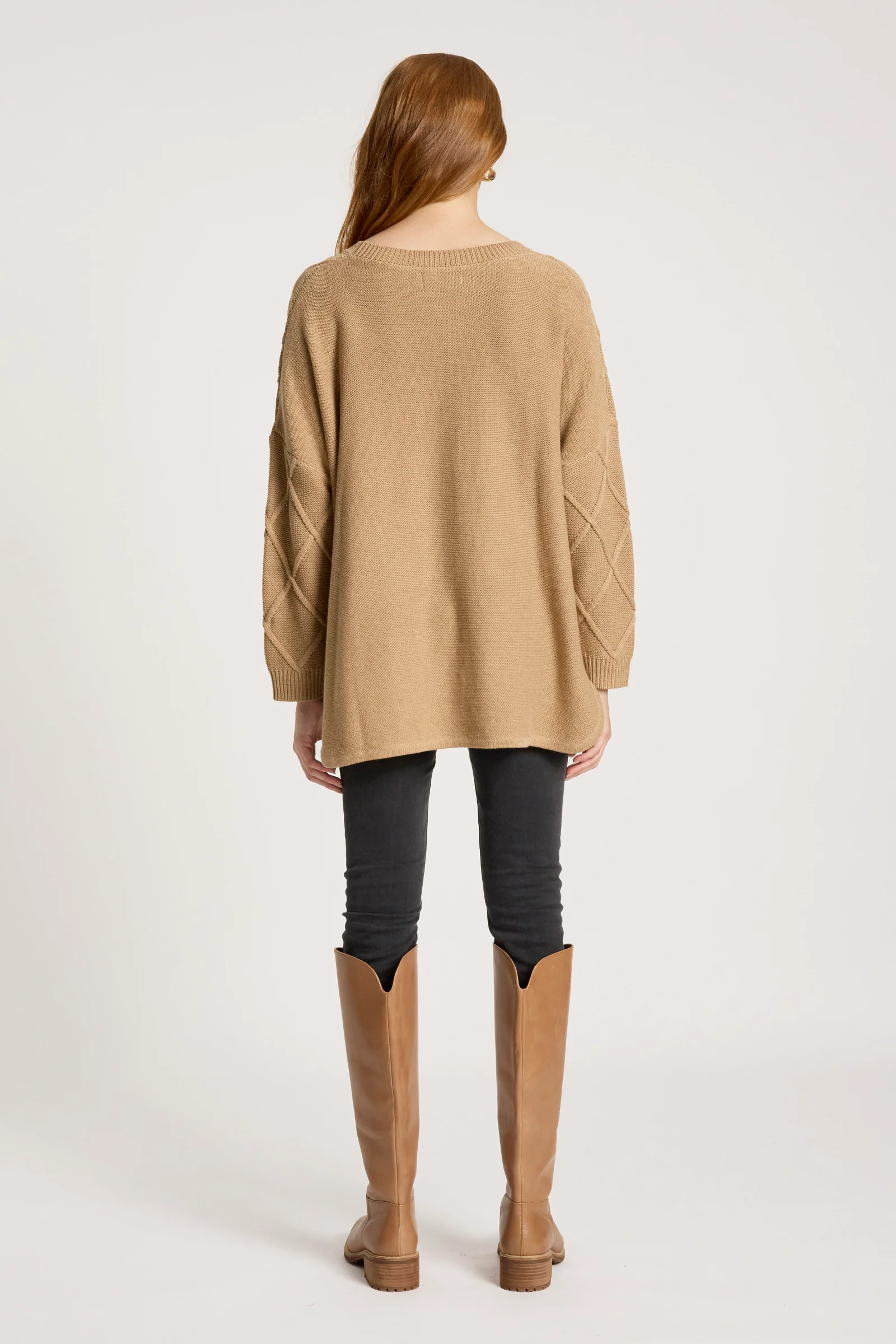 Liora Relaxed Jumper - Mocha - Image 6