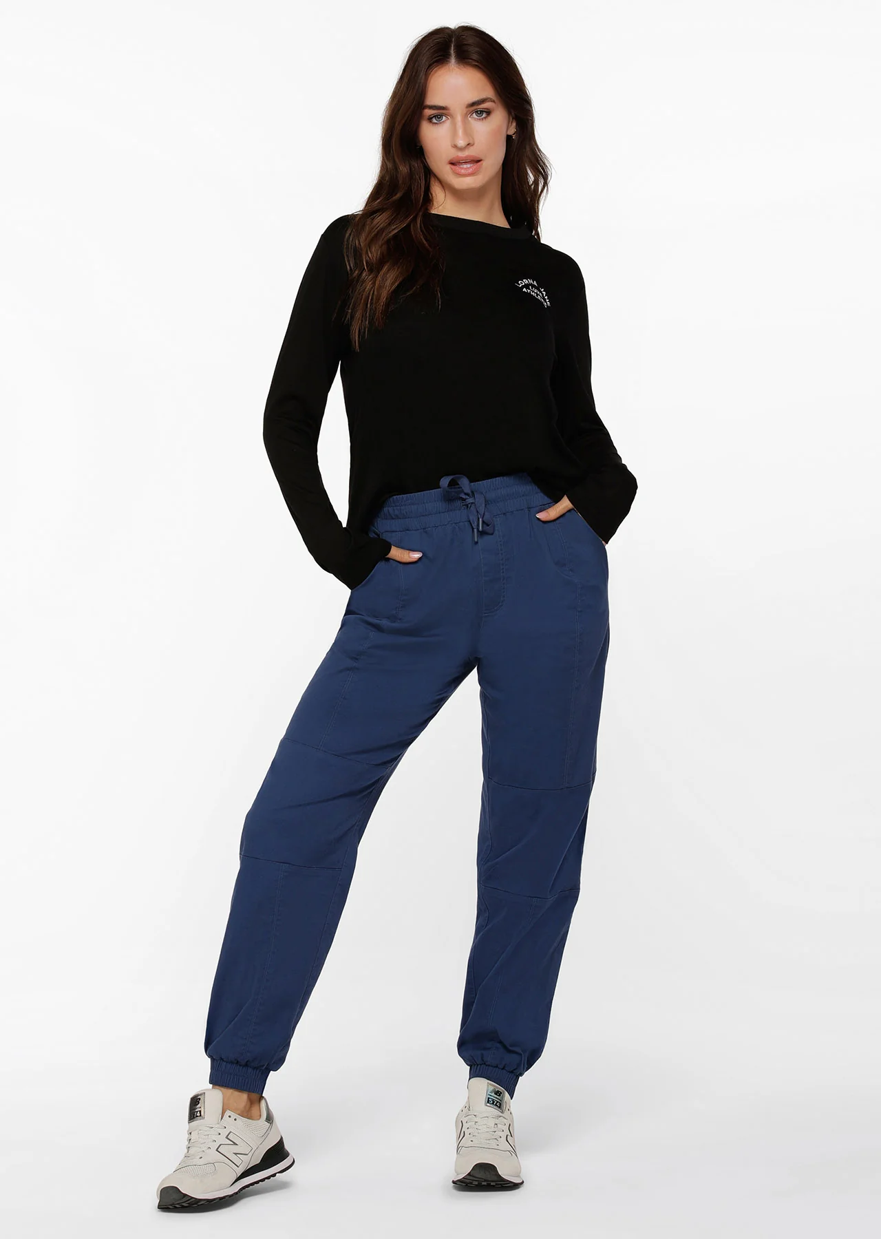 Lotus Long Sleeve Top - Black - Image 4
