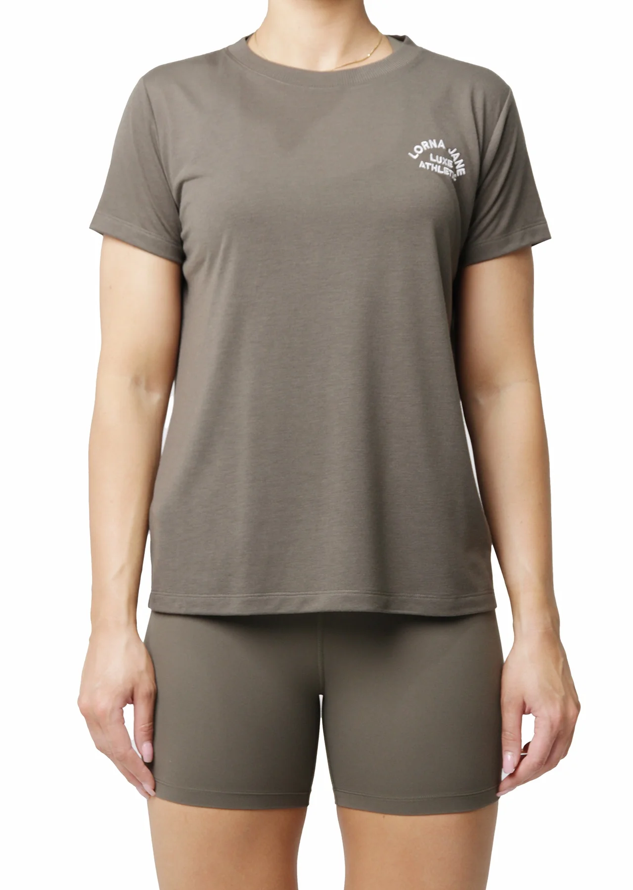 Lotus T-Shirt - Dark Khaki Haze
