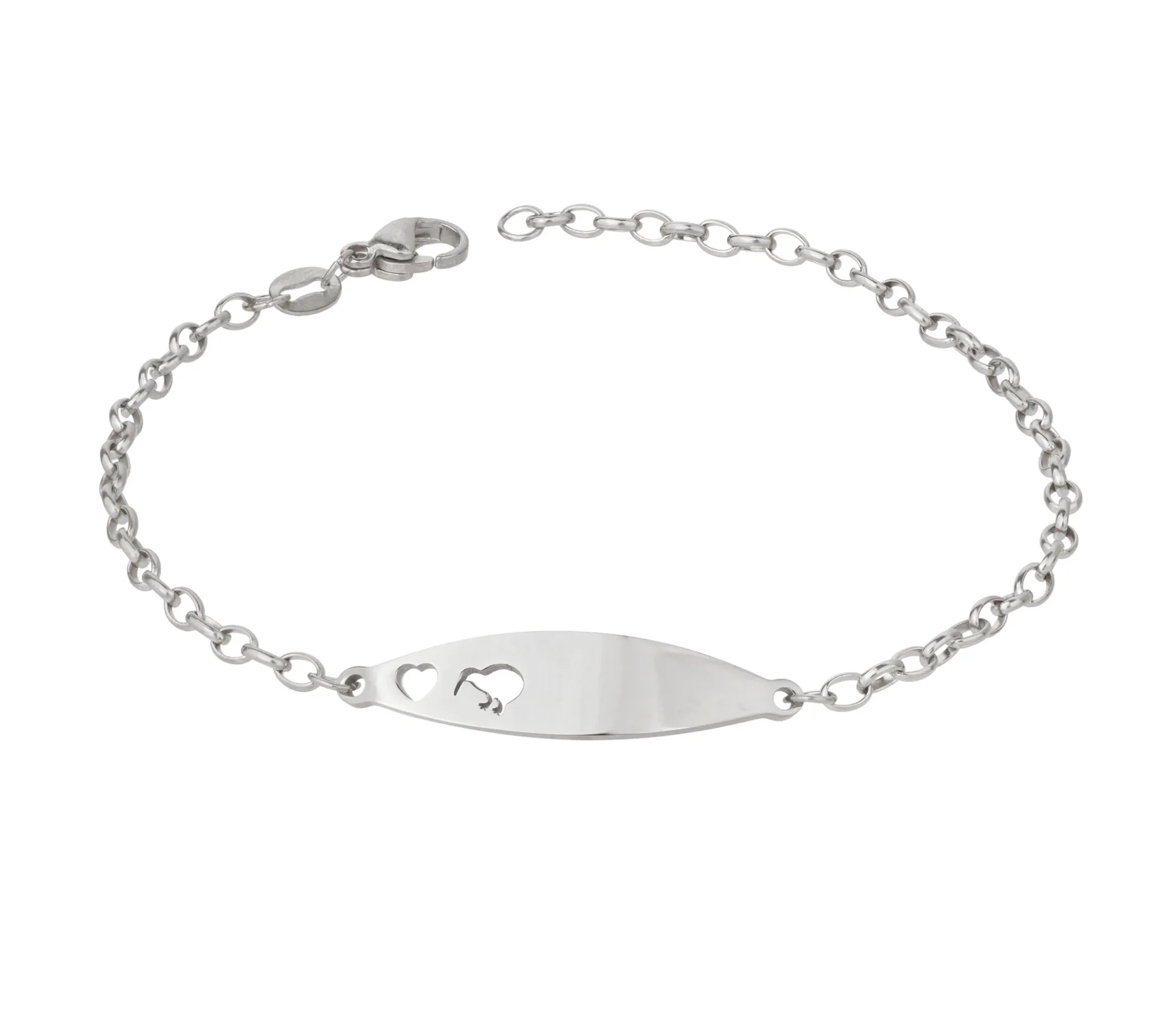 Love Kiwi Signature Bracelet - Silver