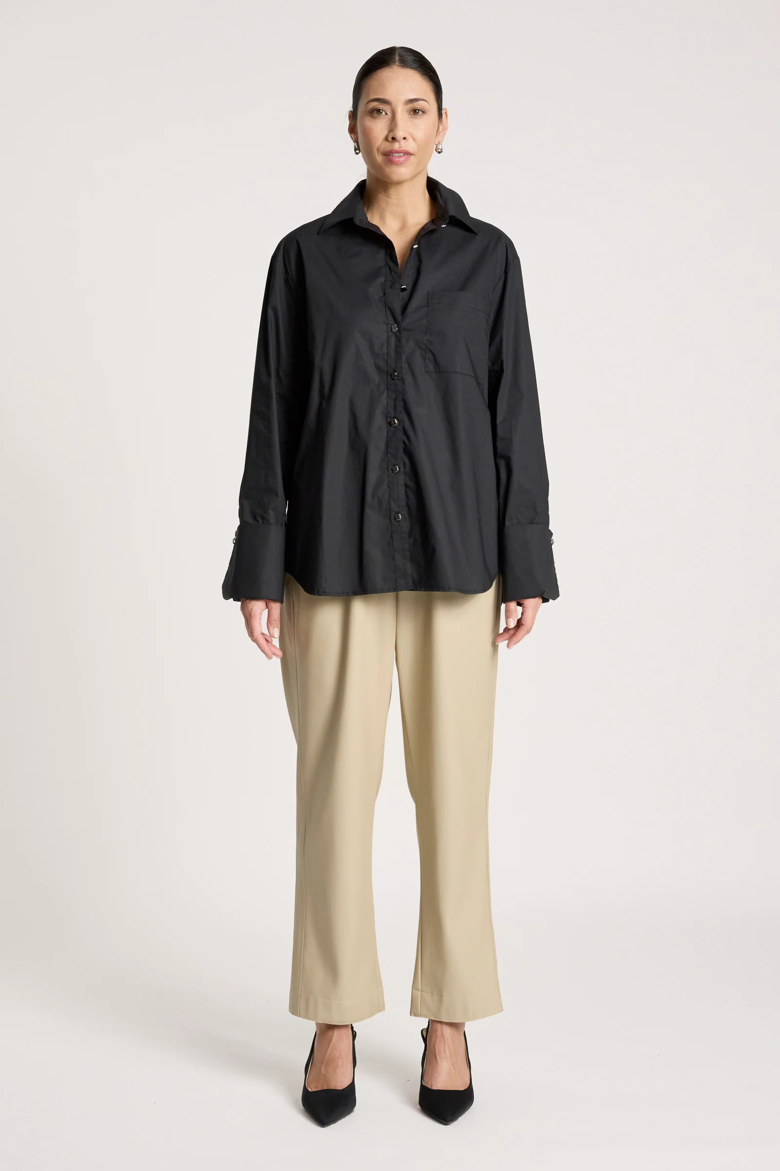 Lozen Shirt - Black - Image 3