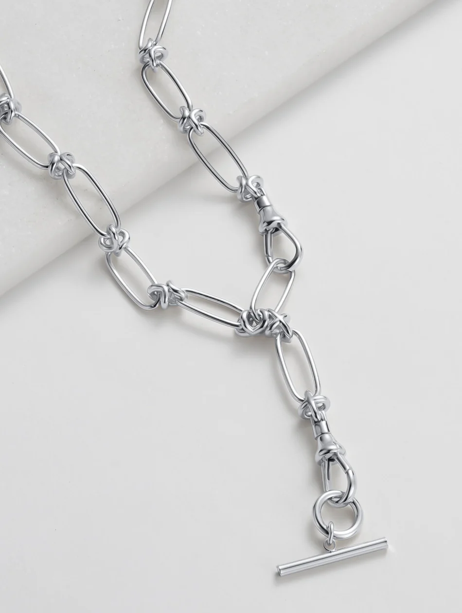 Lucia Necklace - Silver