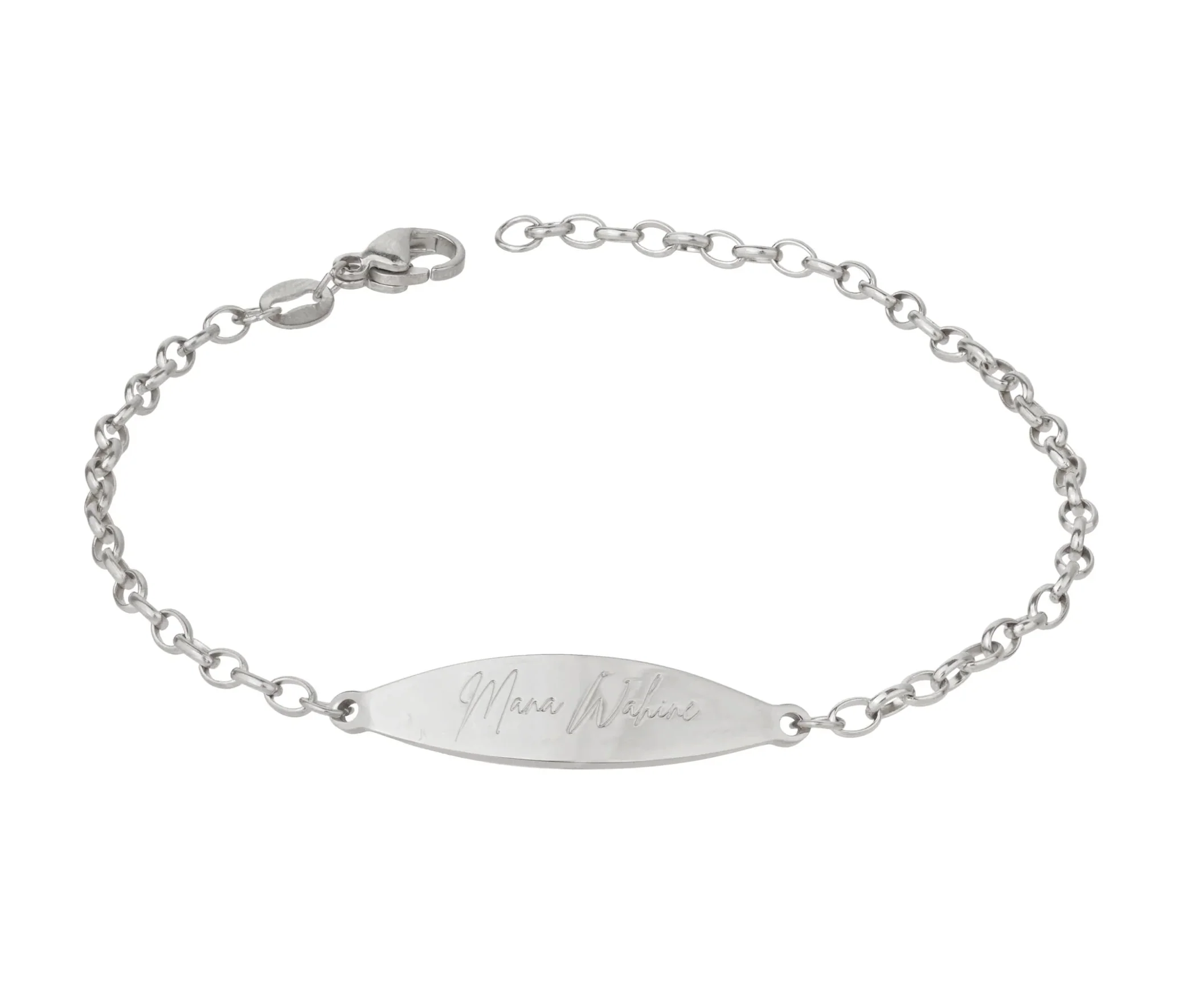 Mana Wahine Signature Bracelet - Silver