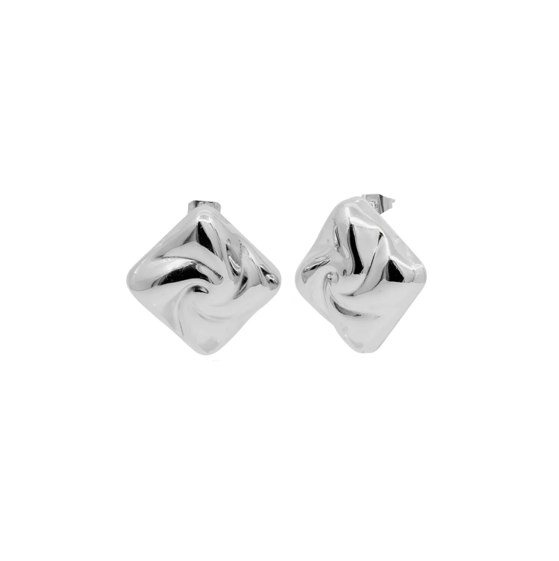 May Earrings in Silver