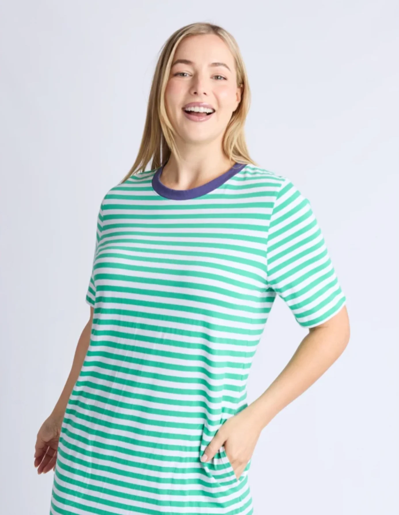 Merry Tee Dress - Gumdrop Green - Image 3