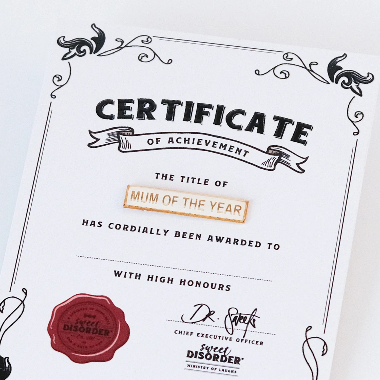 Mum Of The Year Award Badge - Image 2