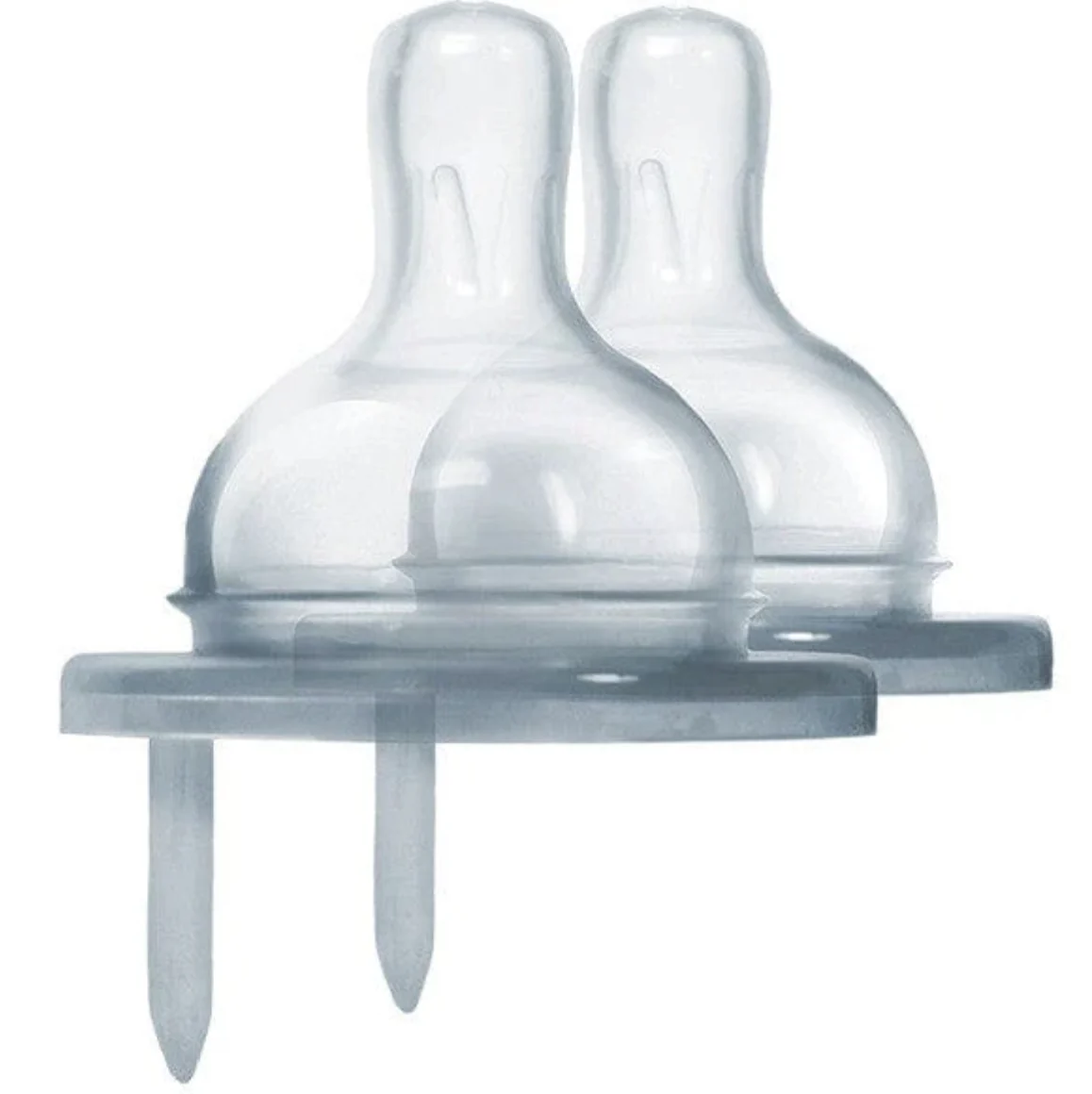 Natural Vent Silicone Teat - Fast Flow