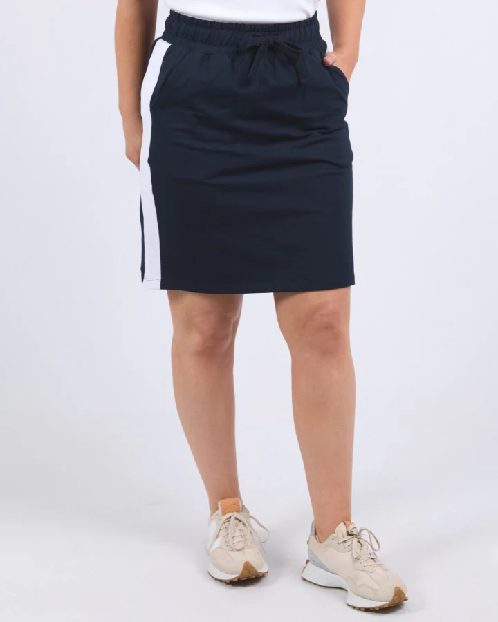 Nico Fleece Skirt - Navy