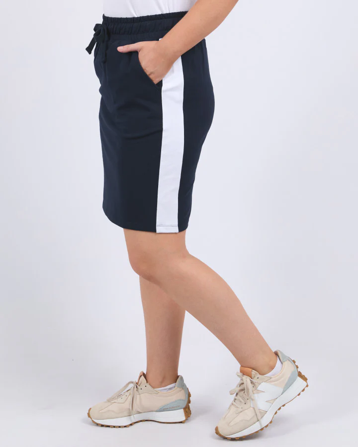Nico Fleece Skirt - Navy - Image 4