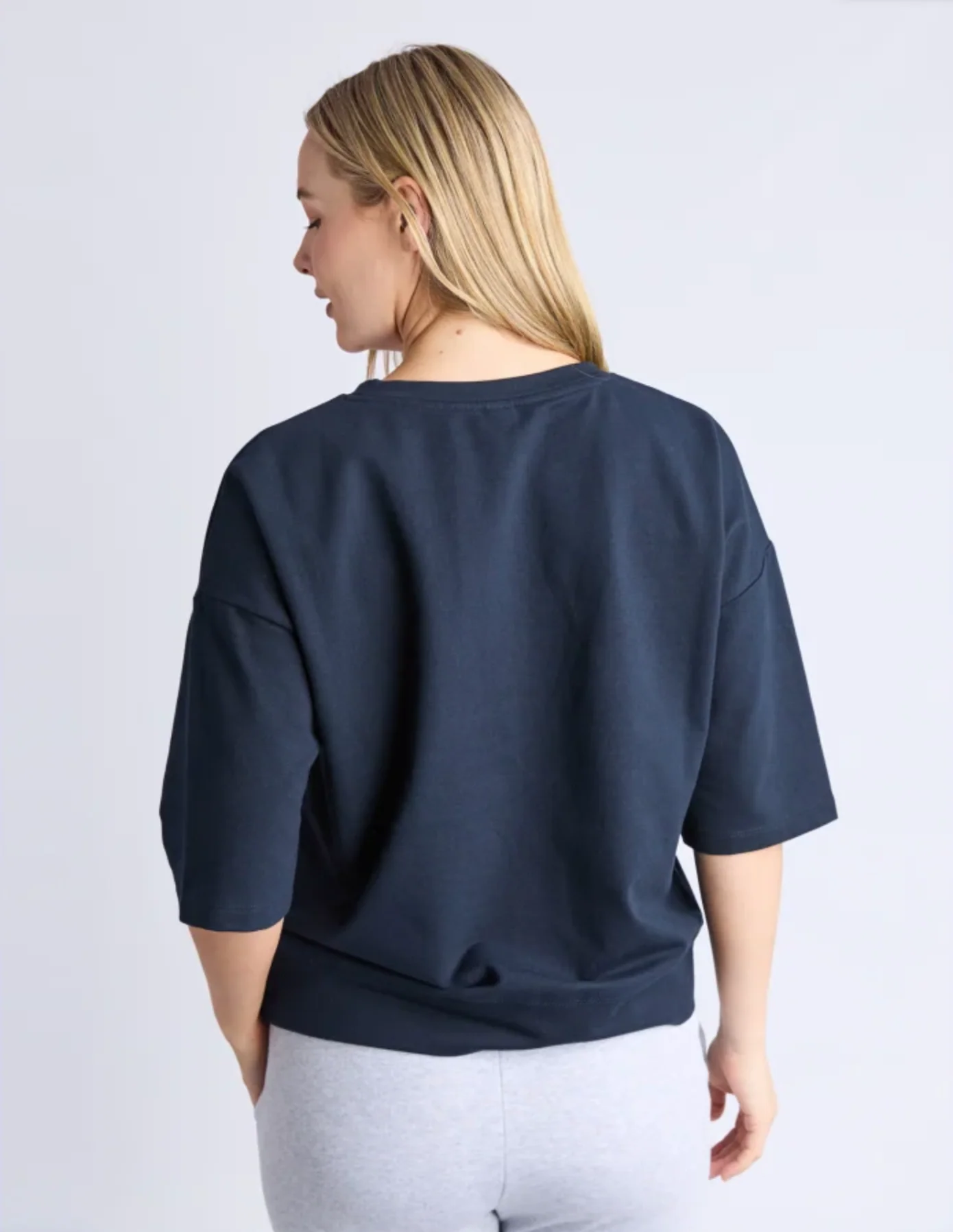Nico Sweat - Navy With Sugar Coral Panels - Image 3