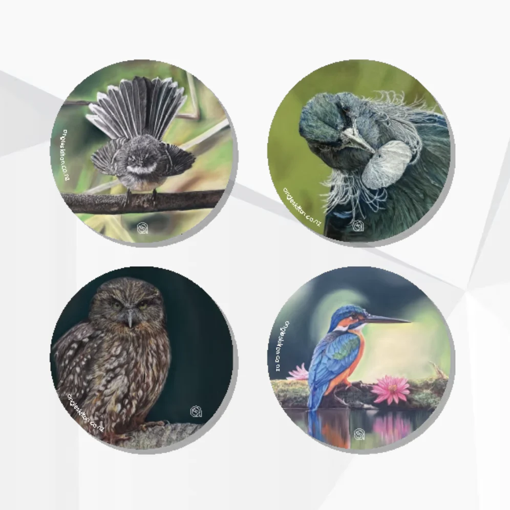 NZ Birdlife Coaster Set
