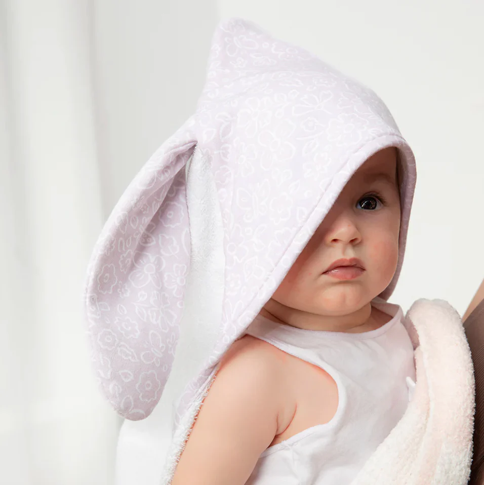 Organic Hooded Towel - Whimsical Wonderland - Image 2