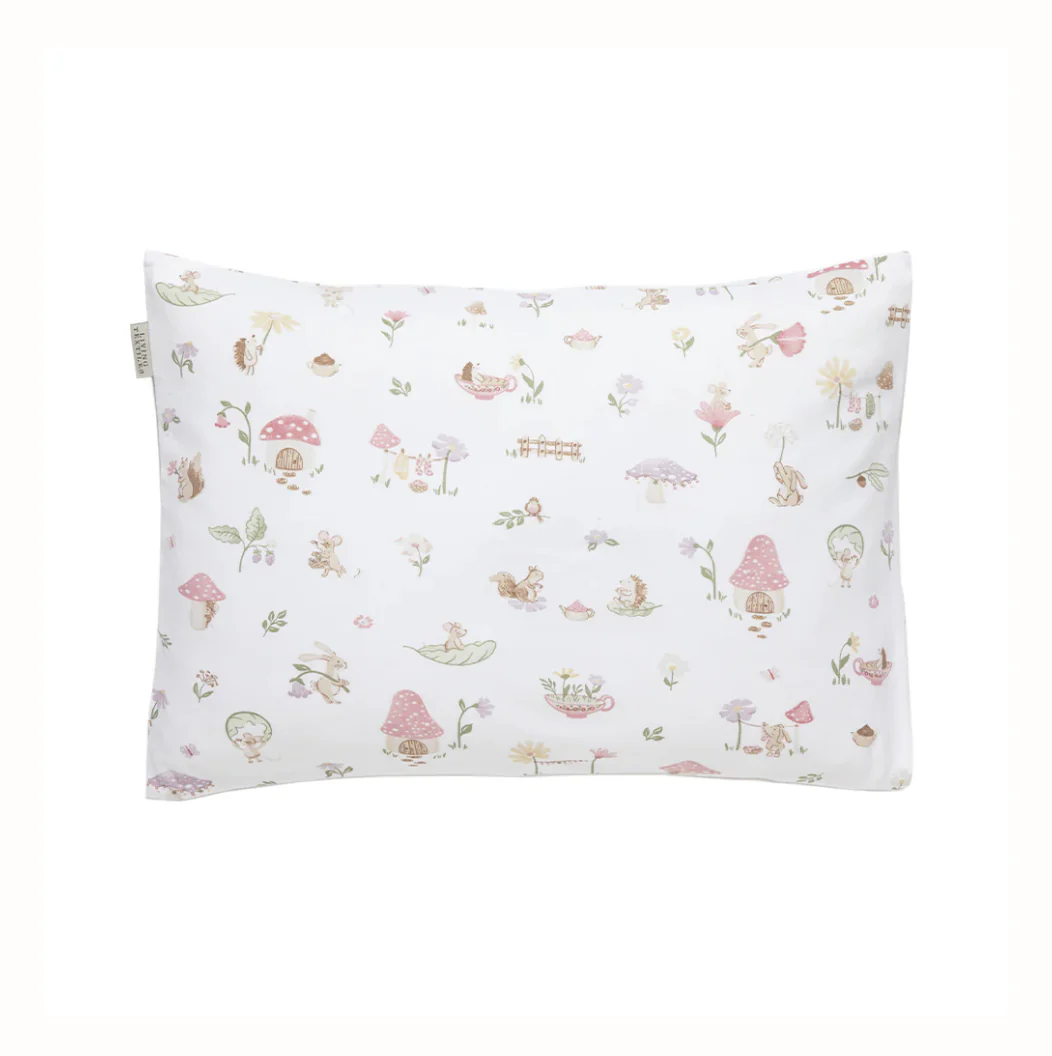 Organic Toddler Pillowcase - Whimsical Wonderland