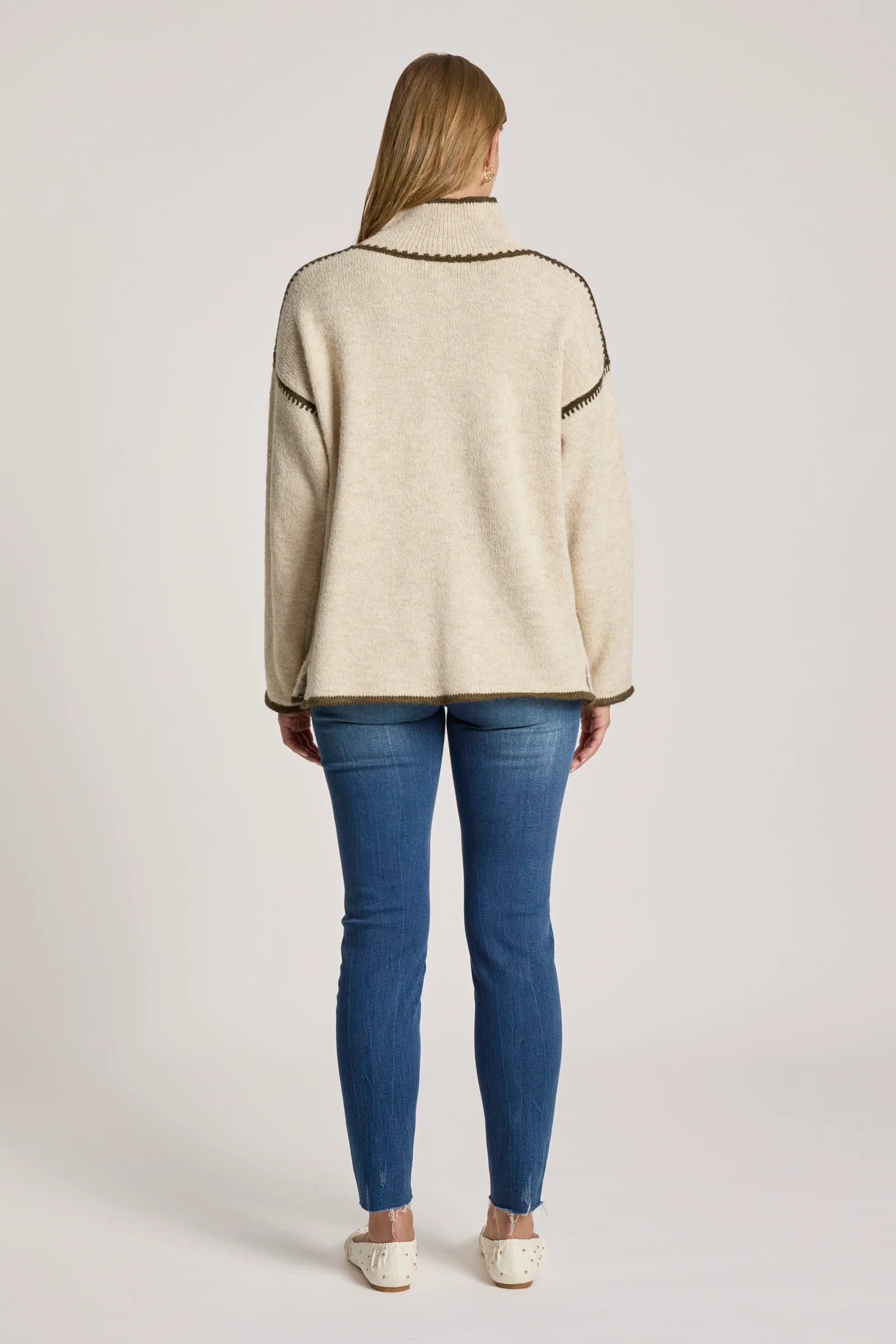 Orin Jumper - Dune/Olive - Image 5