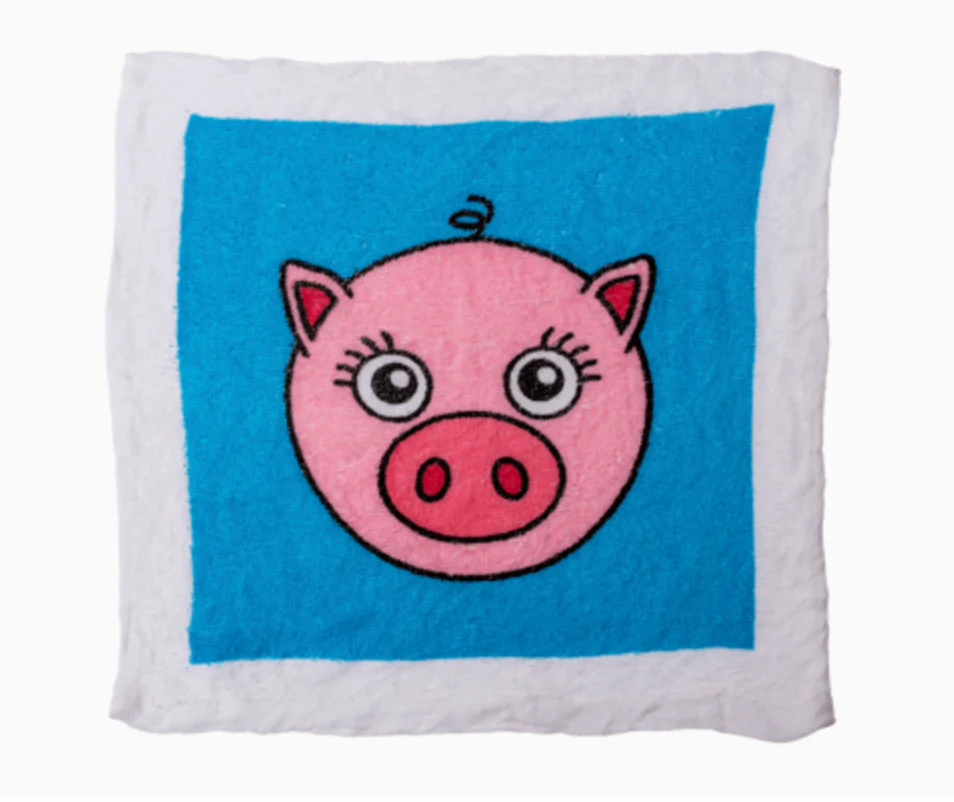 Out Of The Blue Magic Cotton Towel - Farm Animals - Image 2