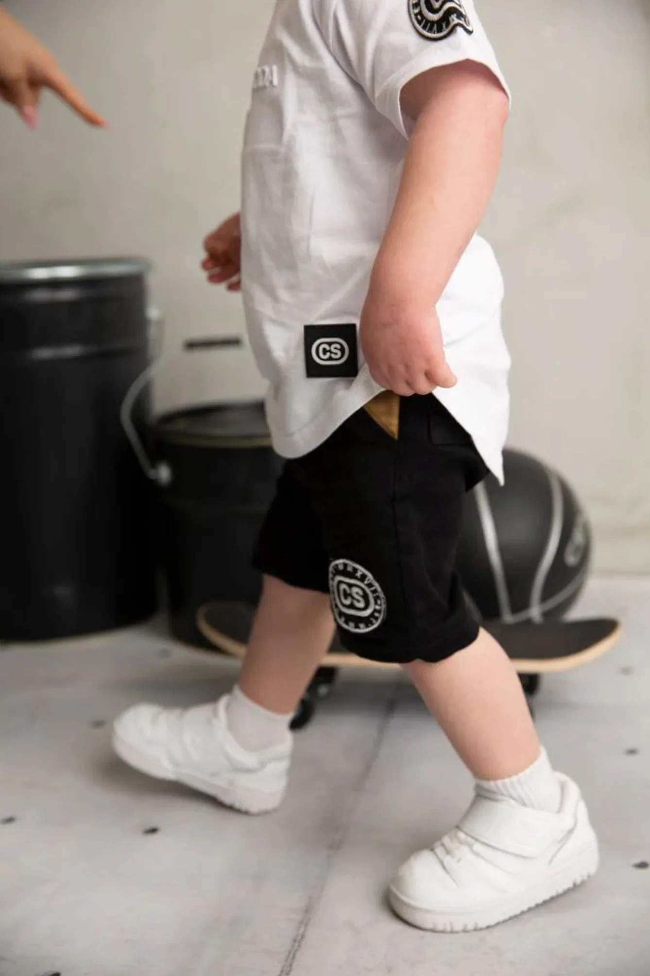 Parker CS Denim Pocket Shorts - Black - Image 4