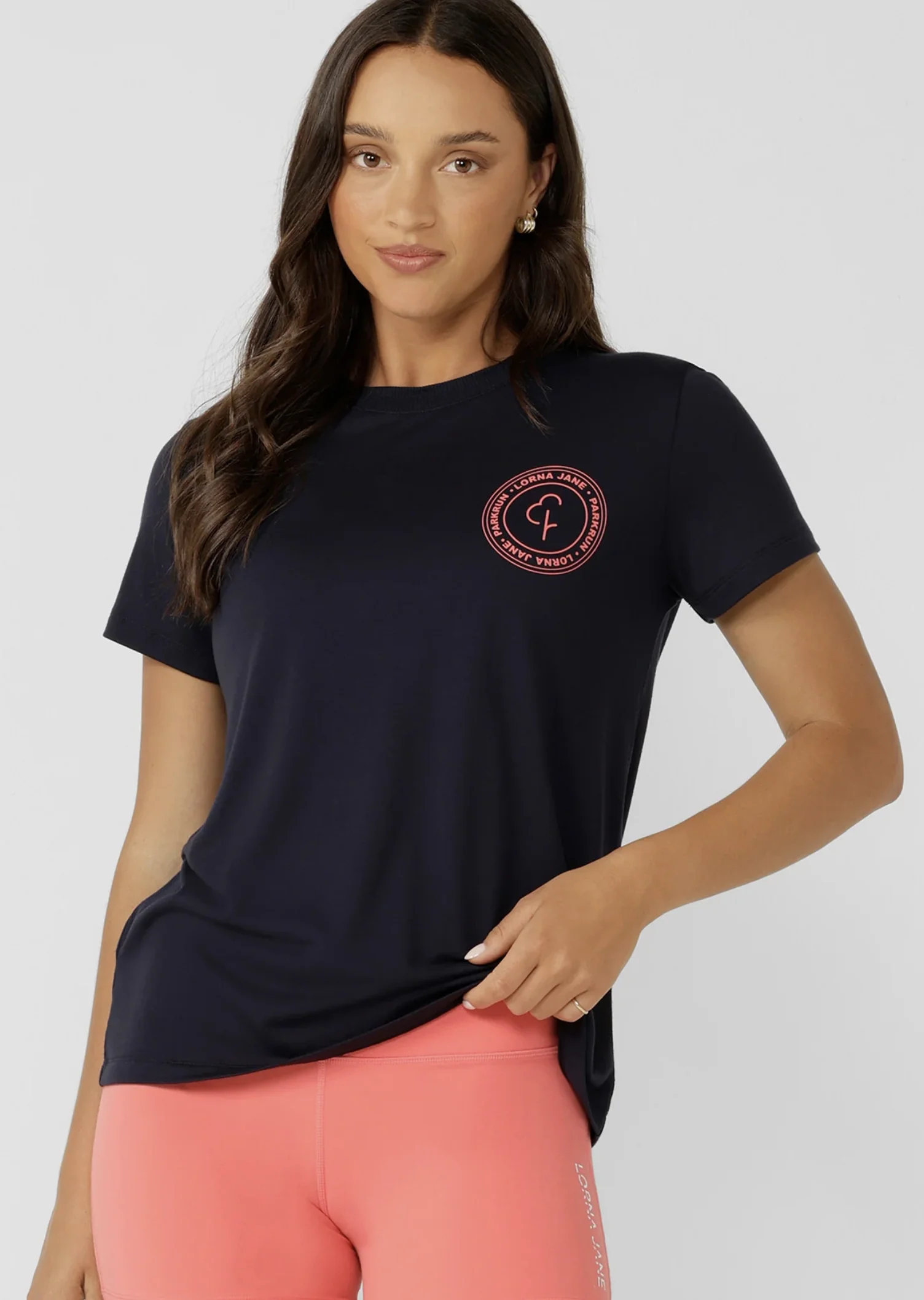parkrun T-Shirt - Oxford Navy