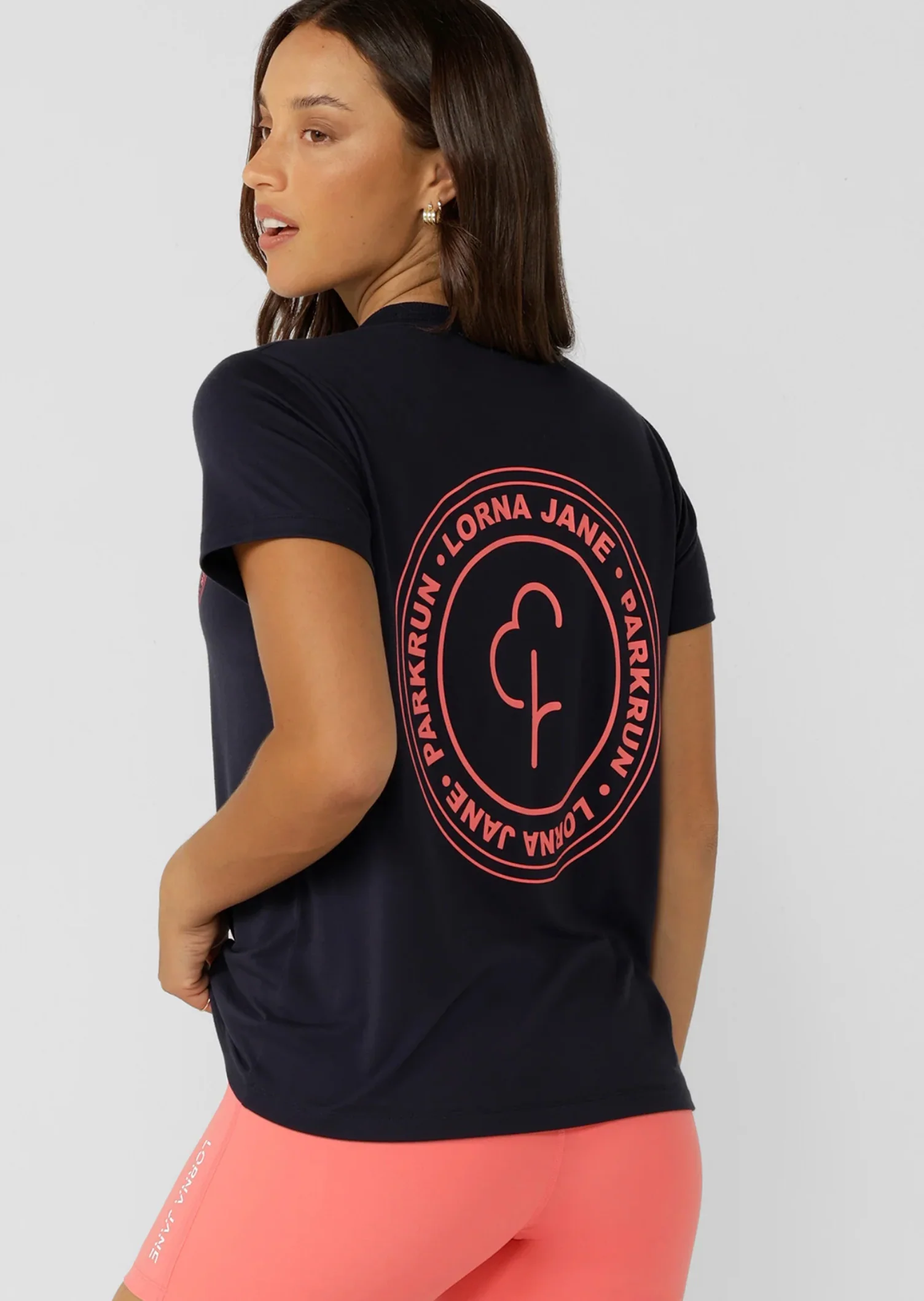parkrun T-Shirt - Oxford Navy - Image 2