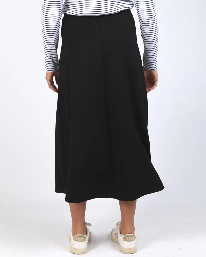 Penny Ponte Skirt - Black - Image 3