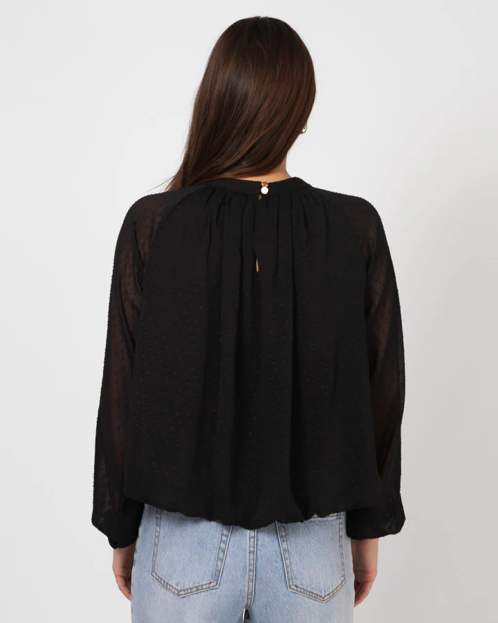 Pippa Blouse - Black - Image 3