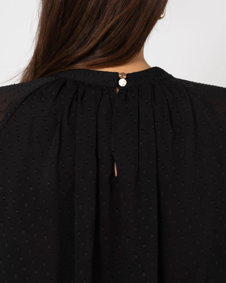 Pippa Blouse - Black - Image 4