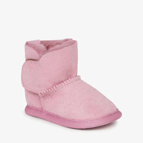 Platinum Baby Bootie - Orchid Pink