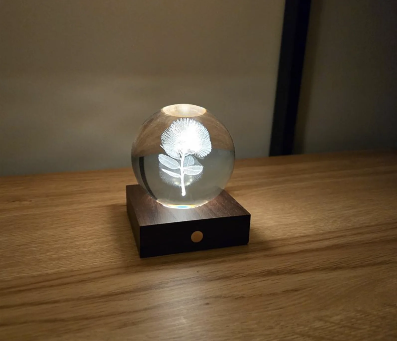 Pōhutukawa - 3D Laser Engraved LED Light
