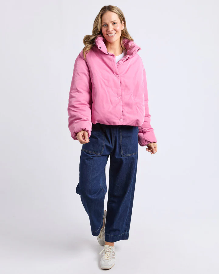Poppy Puffer Jacket - Quartz Pink - Image 2