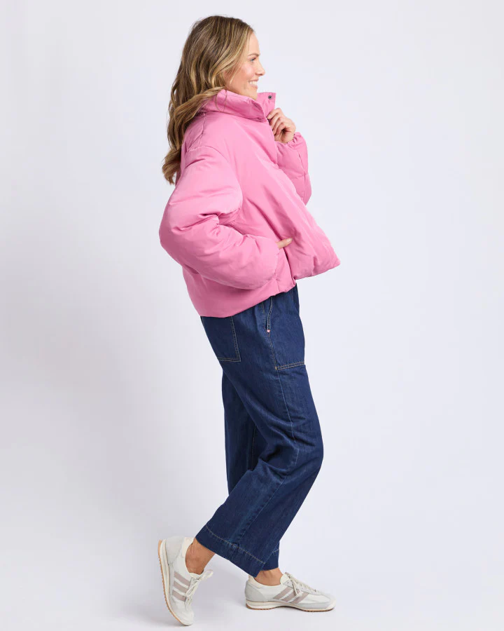 Poppy Puffer Jacket - Quartz Pink - Image 6