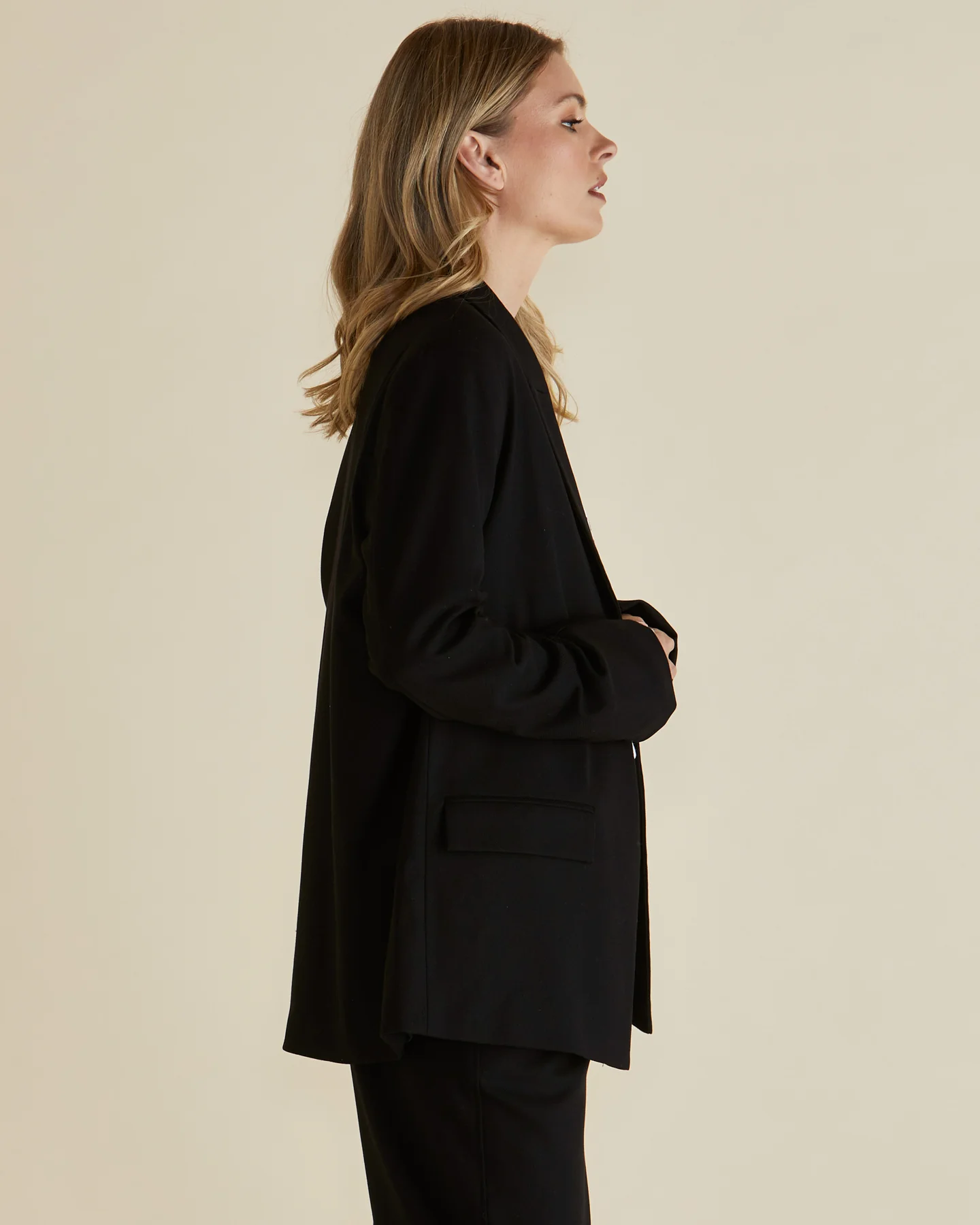 Portland Blazer - Black - Image 3
