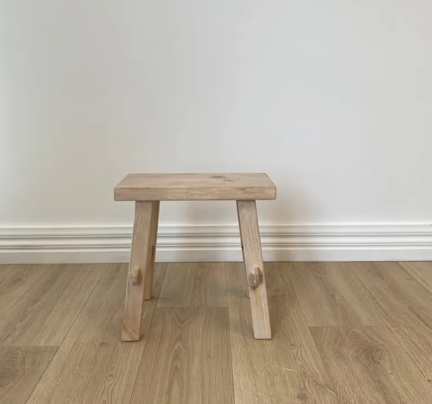Reclaimed Wood Small Bench - Natural - Image 4