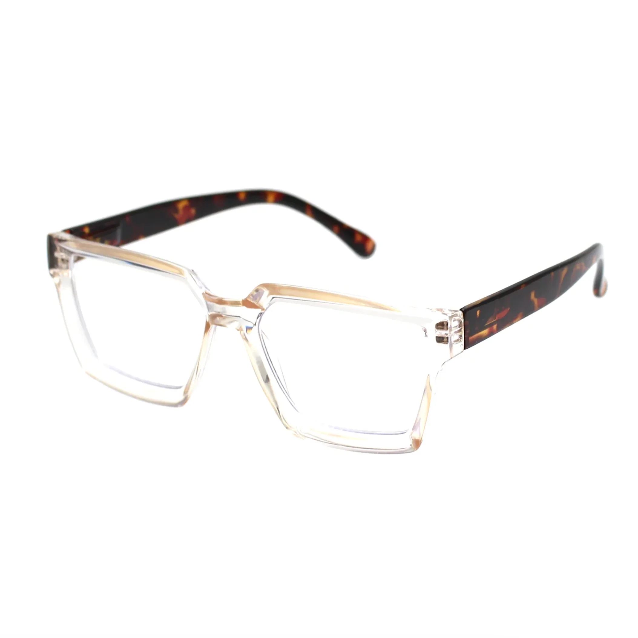 Remi Crystal Beige Anti Blue Reading Glasses - Image 3
