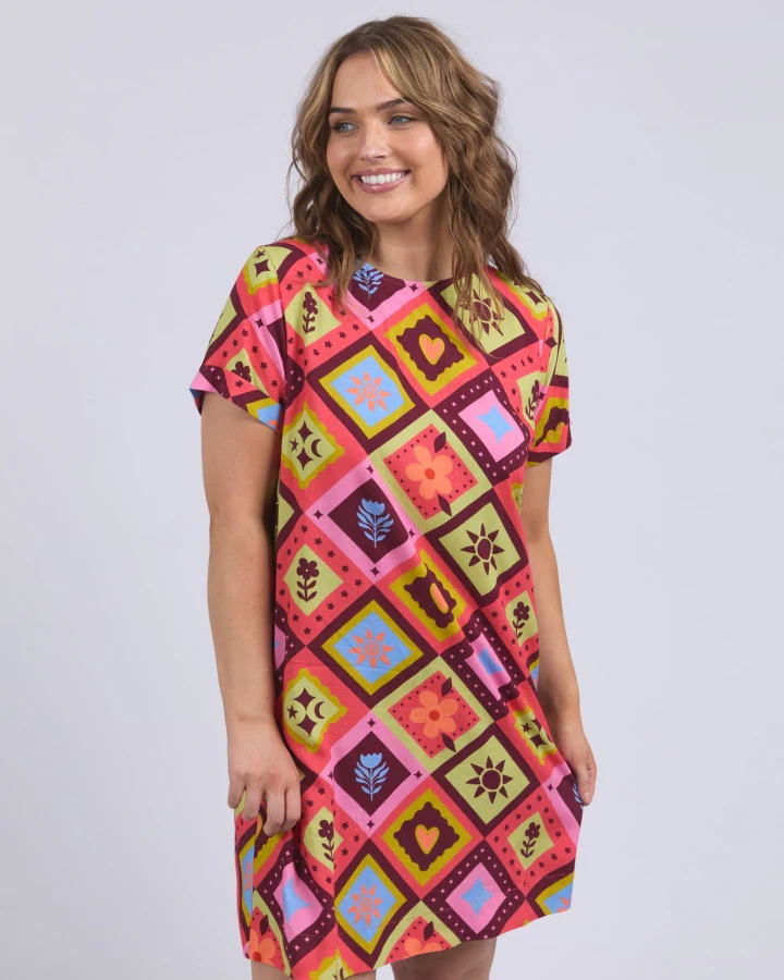 Rhode Dress - Cayenne