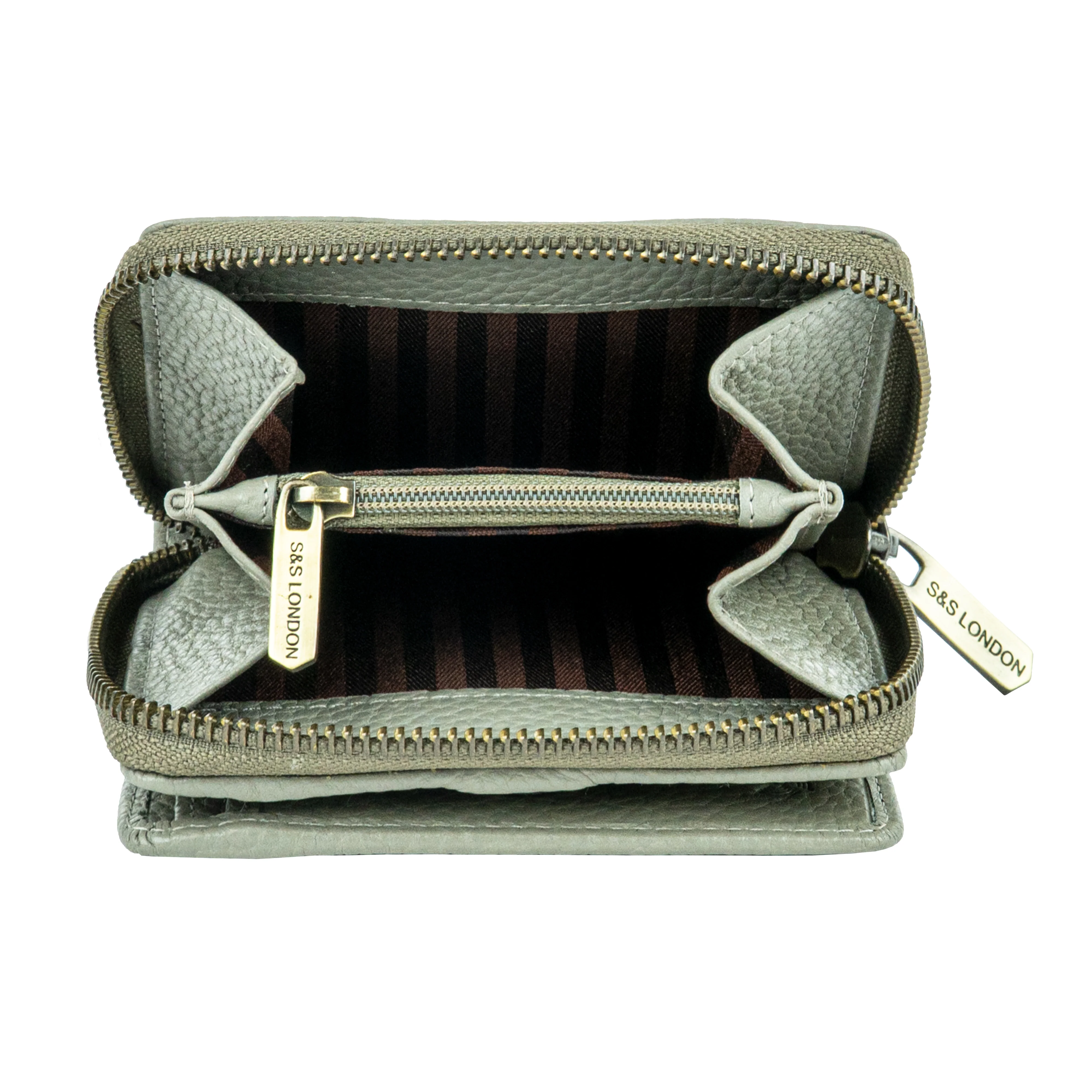 Riley Unisex Wallets - Grey - Image 5